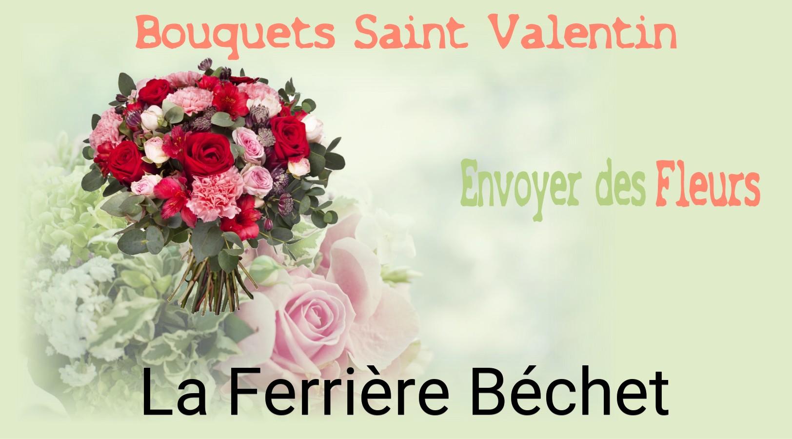 Roses de Saint-Valentin livrées à La Ferrière-Béchet